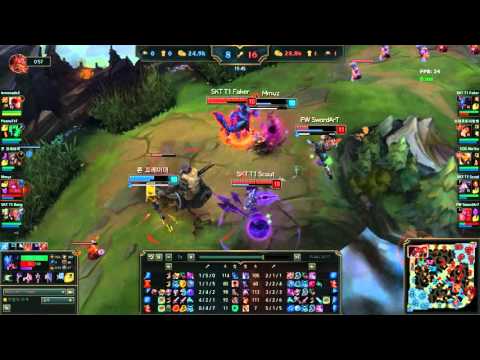 [Faker SoloQ] Faker RekSai jungle Highlights