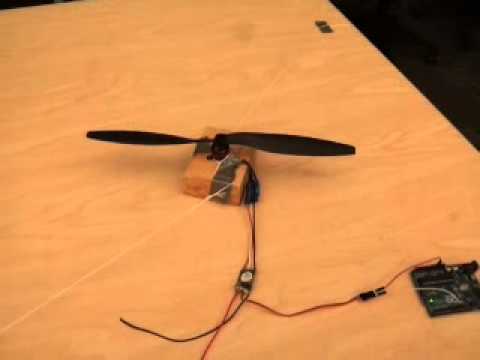 Lift Test #2 with 12x4.5 Propeller (failed)