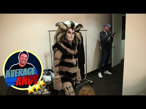 舞台裏。キャッツ』のアベレージ・アンディのメイキング (Behind the Scenes: The Making of Average Andy in 'Cats')