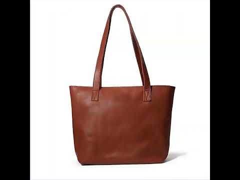 Leather plain ladies handmade designer handbags