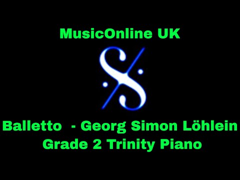 Balletto - Grade 2 Trinity Piano - Georg Simon Löhlein WITH TUTORIAL