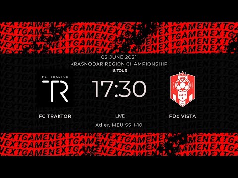 02.06.2021. FC Traktor - FDC Vista. KRASNODAR REGION CHAMPIONSHIP. 8 TOUR.