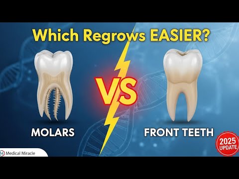 Regrowing Molars vs Front Teeth Which is Easier | Medical Miracle