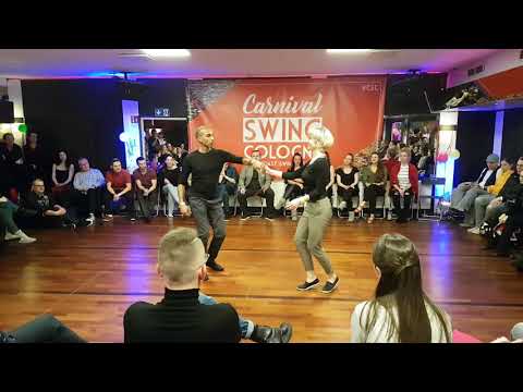 Cliff Pereira & Dominika Zolotarew - 1st place Open J&J - Carnival Swing 2018