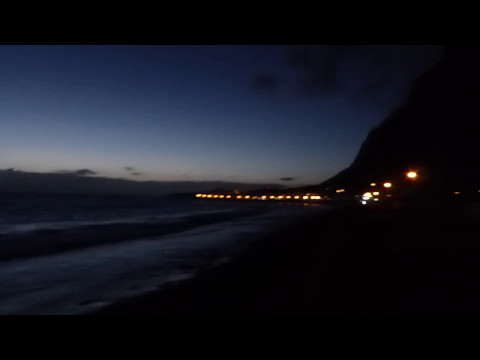 17 27 la Gomera Valle Gran Rey by Night am Meer