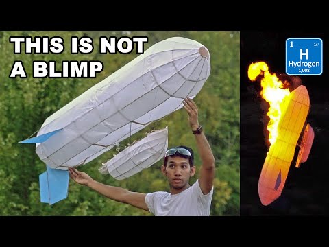 Making an RC Rigid Airship (explodes)