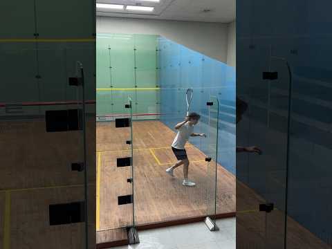 포핸드 스트레이트 드라이브 연습! #스쿼시 #테니스 #실내운동 #운동하는남자 #squash