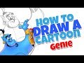 How To Draw The Genie From Aladdin Step By Step