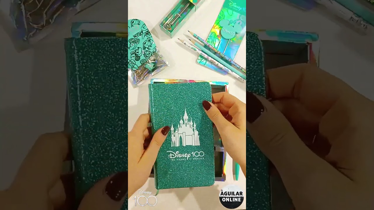 Set Cuaderno MAW Disney 100 - Un must para fans de Disney - Ideal para regalo