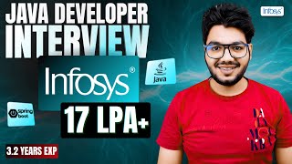 Infosys Java Developer Interview (2025) | Full Experience & Real Questions | 17 LPA Offer