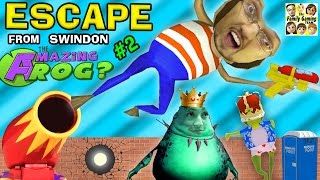I ESCAPE w/ My New WEAPON!!!  The Amazing Frog that Farts Part 2 w/ FGTEEV Duddy