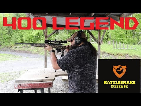 Savage 400 Legend with scope package.  Big caliber for a small price?