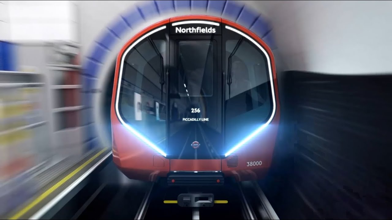#видео дня | Самоуправляемые поезда будущего для лондонской подземки. Фото.