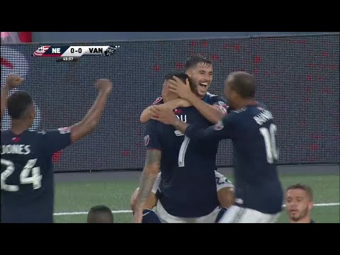 Amazing volley goal off the CORNER KICK by Gustavo Bou