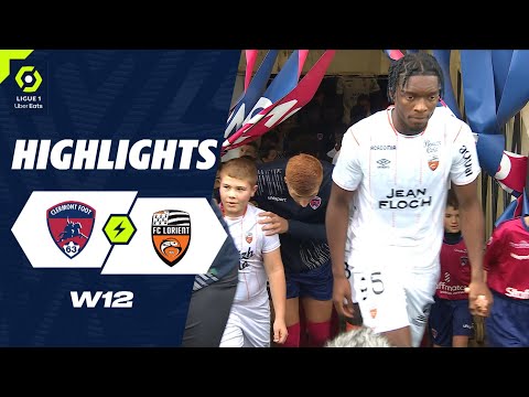 CLERMONT FOOT 63 - FC LORIENT (1 - 0) - Highlights - (CF63 - FCL) / 2023-2024