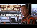 Harley Davidson And The Marlboro Man Gas Station Scene