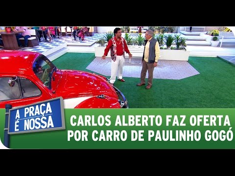A Praça É Nossa (02/07/15) - Paulinho Gogó wants to sell his fancy car.
