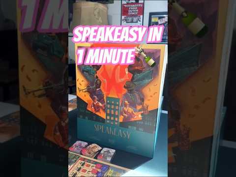 #speakeasy by the amazing @vitallacerda in less than 1 minute! #bggcommunity #iteachhershewins