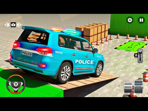 Prado Police Parking Games - Police Car Parking Game Android Gameplay