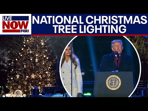 Video | President Trump, First Lady host tree lighting ceremony