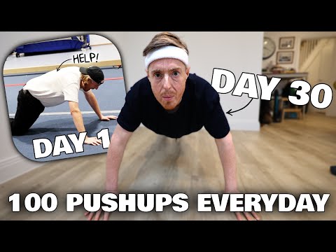 I did 100 pushups everyday for 30 days, this is what happened