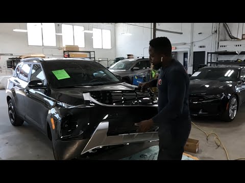 2025 Kia seltos how to take the front bumper headlights and upper cover off