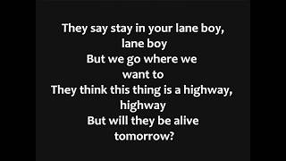 Twenty One Pilots - Lane Boy Lyrics