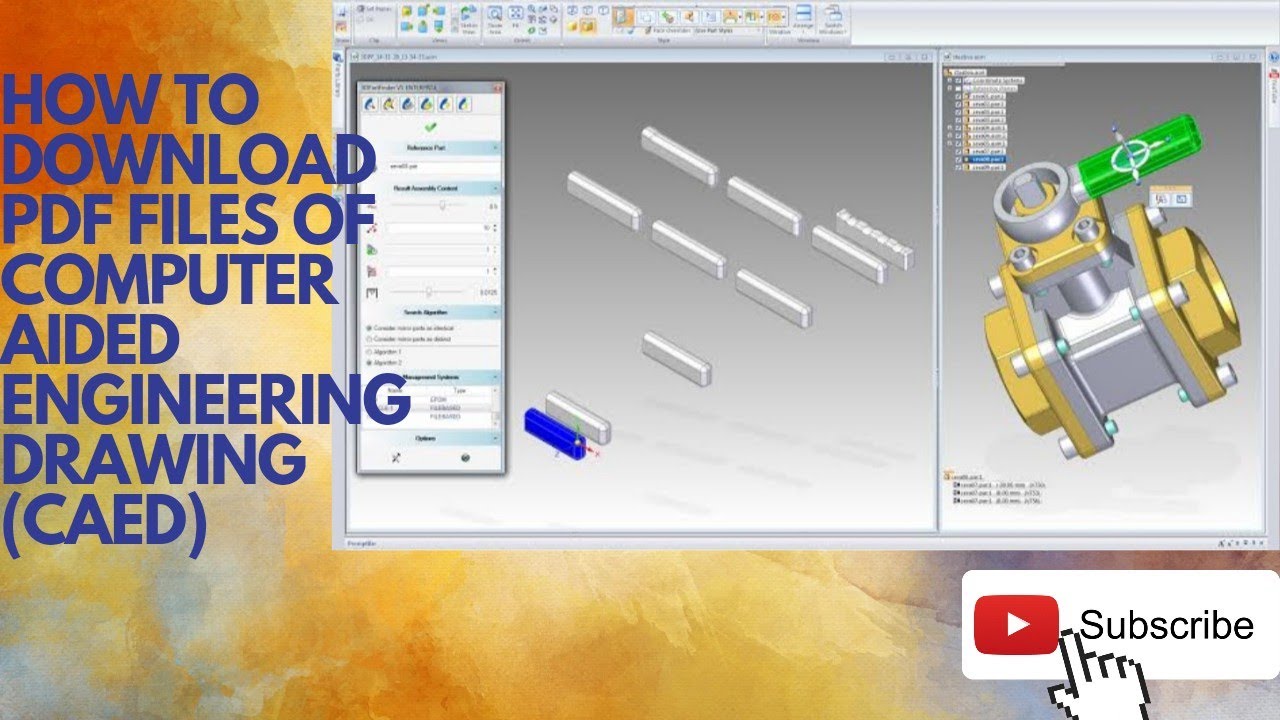 How to download pdf files of Computer aided engineering drawing (CAED) Modules