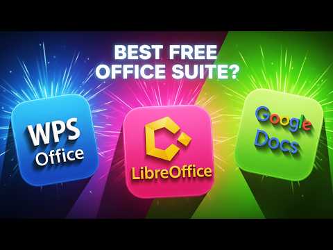 WPS Office vs LibreOffice vs Google Docs: Best Free Office Suite?
