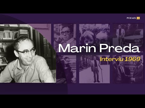 Interviu Marin Preda 1969 | Pasiunea sa pentru istorie şi literatură, viața de scriitor, Moromeții;
