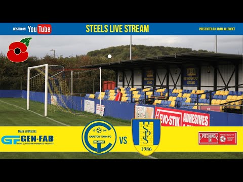 Carlton Town Vs Stocksbridge Park Steels - Northern Premier League Live Commentary!