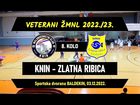 VETERANI ŽMNL: KNIN - ZLATNA RIBICA  2:1, 03.12.2022.