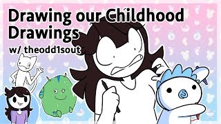 Drawing our Childhood Drawings w/ theodd1sout