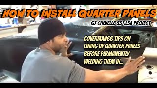 How To: Replace Quarter Panels. (3 Steps.. Lining up, Sheet Screw and Spot Weld).