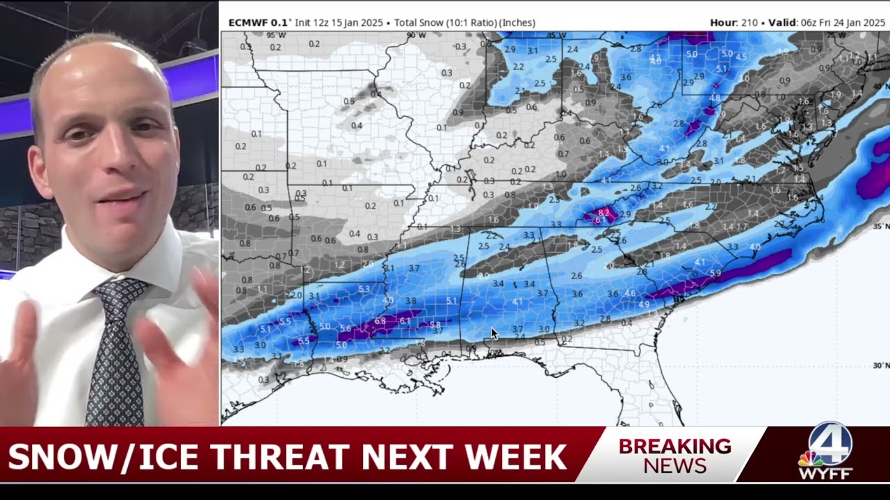 Intense Cold with Snow/Ice Threat Next Week