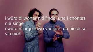 All die büecher lyrics (Lo&Leduc)