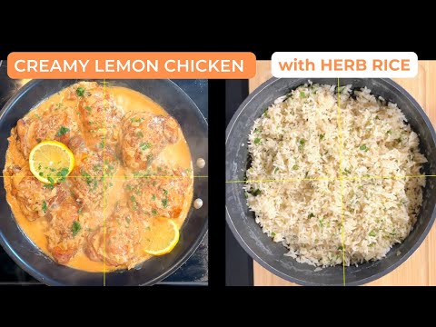 Creamy Lemon Chicken and Herb Rice | The Ultimate Dinner Recipe