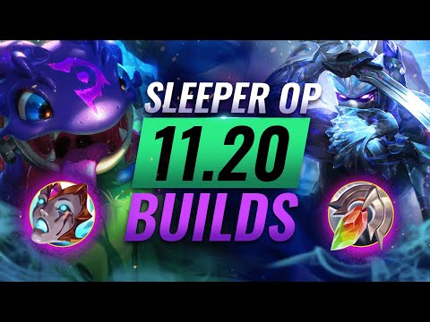 5 NEW Sleeper OP Picks & Builds Almost NOBODY USES in Patch 11.20 - League of Legends Season 11