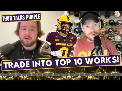 Minnesota Vikings reflections after Sam Darnold Super Bowl; Top 10 draft trade up mock is FLAWLESS