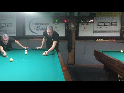 CAMPIONATO ITALIANO A COPPIE 1a CATEGORIA - FINALE DI BATTERIA - DRAGHETTI-MINI vs STELLA-ZOFFOLI