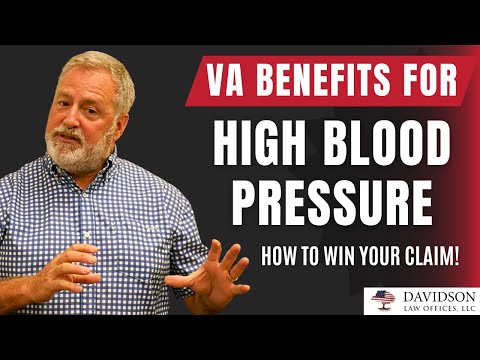 VA Disability Benefits for High Blood Pressure | Get Approved!