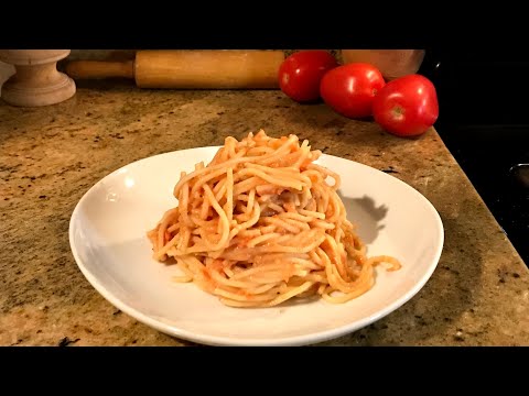 Honduran-Style Spaghetti | Plant base oil free