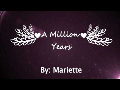 Mariette - A Million Years (Lyrics)
