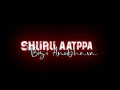 ️ ️New Black Screen Lyrics Hithalak Kari Byada Mava Song Yash Editz Official28Whatsapp Status