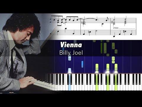Billy Joel - Vienna - Piano Tutorial with Sheet Music