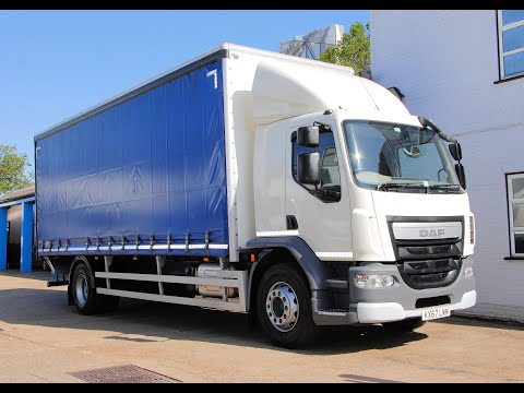 DAF LF 230   18 TON CURT  - EURO 6  KX67 LWM