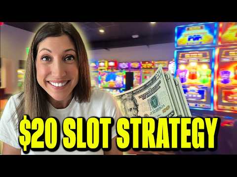 THIS IS THE BEST Casino Bankroll Strategy! 😮 $20 slot method tested