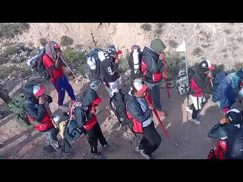 TILCARA JUJUY ARGENTINA - Banda de Sikuris Juvenil San Francisco. Bajando por Chilcahuada 2026.