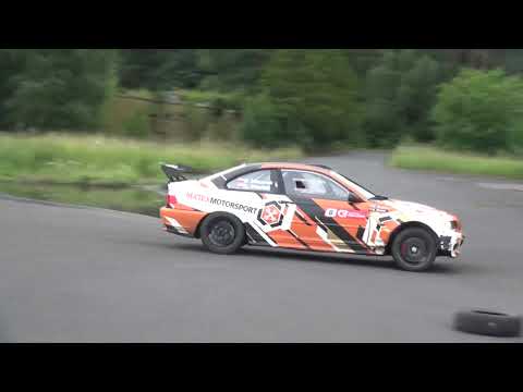 M. Milczarek (E46) - 5. Runda Rallysprint Challenge (Lotnisko Zegrze Pomorskie, 29.07.2023)
