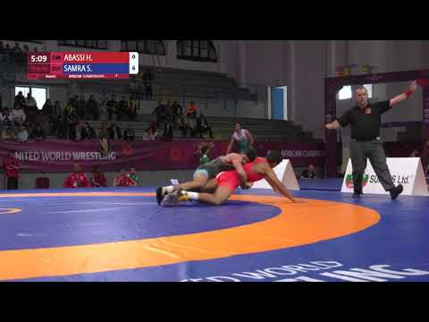 Round 2 GR - 82 kg: H. ABASSI (TUN) v. S. SAMRA (EGY)